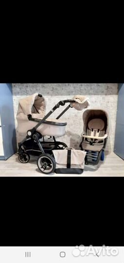 Коляска 2 в 1 teutonia be you elite