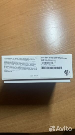 Наушники AirPods 3 оригинал