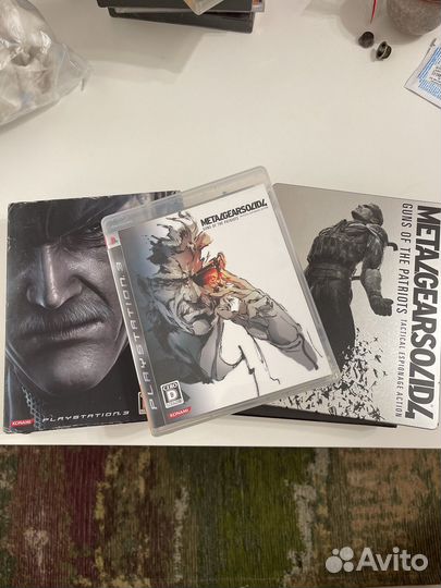 Metal Gear Solid 4 Steelbook Edition ntsc-j
