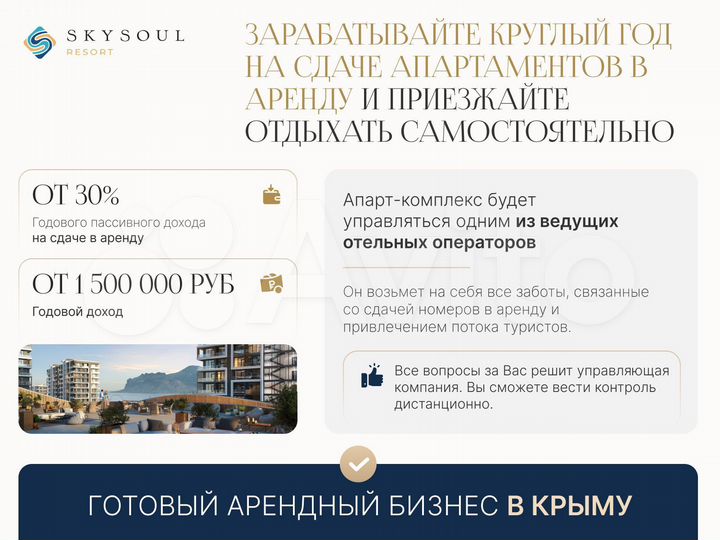 1-к. апартаменты, 39,2 м², 3/7 эт.