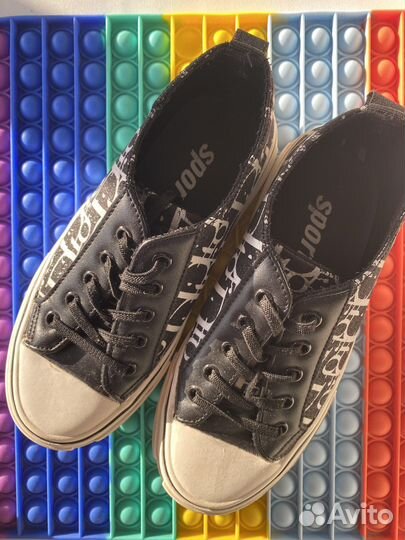 Кеды кроссовки для девочки 33 размер