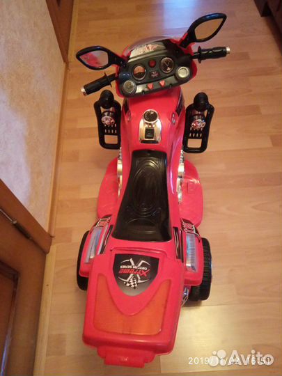 Мотоцикл детский электромобиль