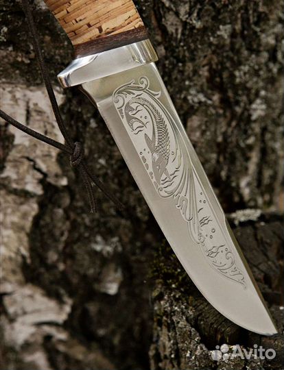 Нож охотничий ручной работы 