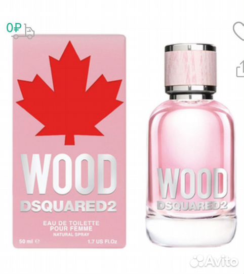 Dsquared2Wood Pour Femme