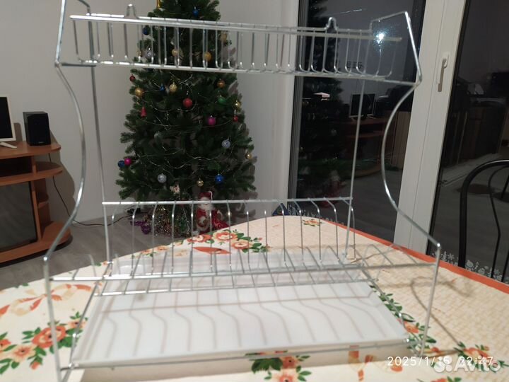 Сушилка для посуды настольная из нержавейки