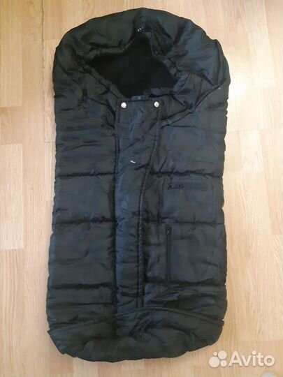 Зимний конверт в прогулочную коляску