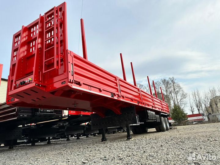 Полуприцеп лесовоз (сортиментовоз) ВСТ 9880К, 2023