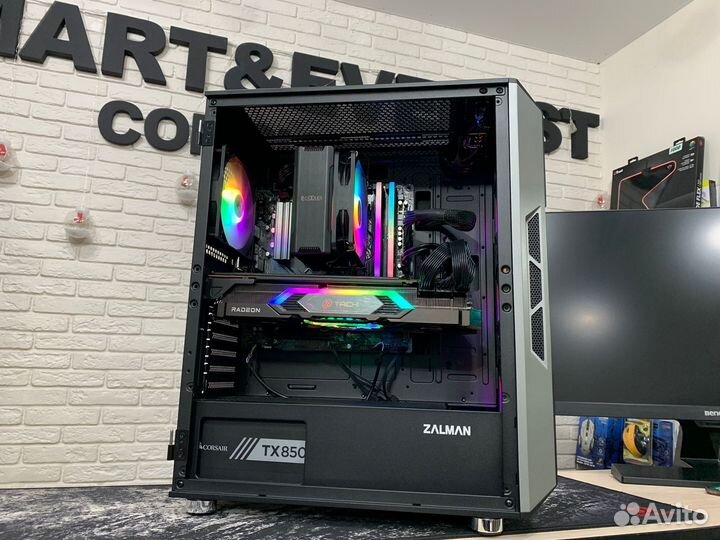 Ультра Для Игр ryzen 5+16GB+RTX 3060Ti 8GB