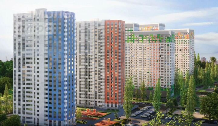 2-к. квартира, 40,1 м², 21/23 эт.