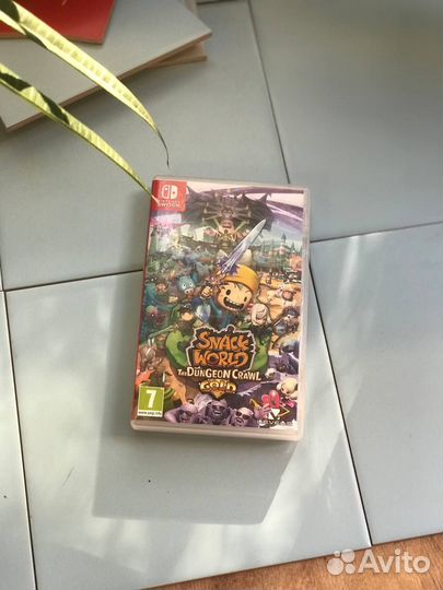 Пустая коробка для картриджа Nintendo Switch