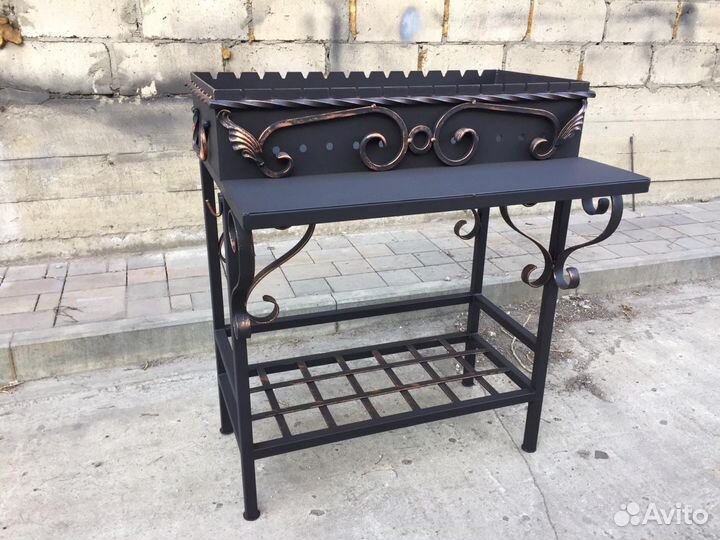 Мангал 4мм Арт-0079 (ковка)