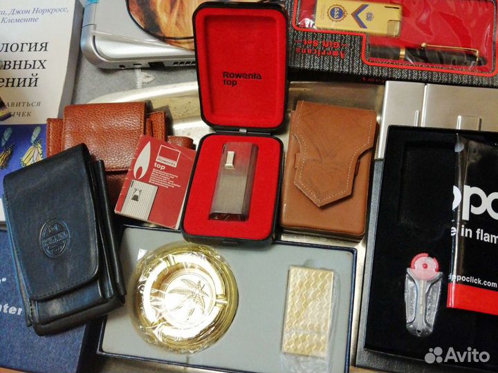 Продам футляры, наборы, пепельницы, зажигалки, мун