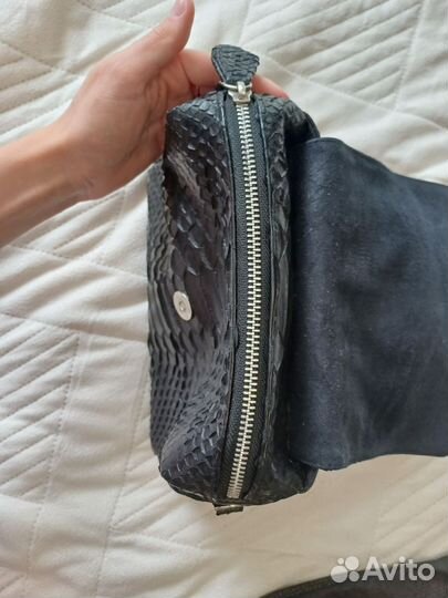 Сумка натуральная кожи питона