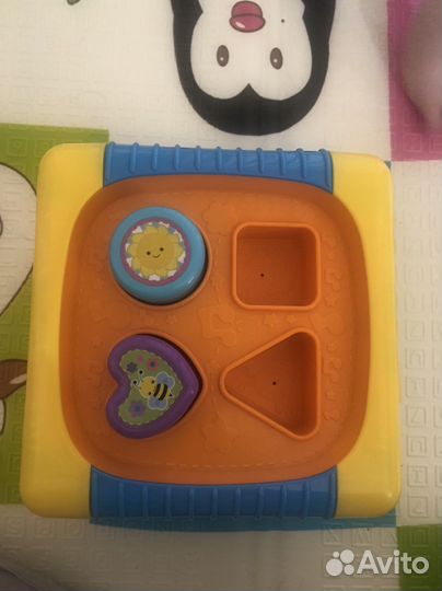 Развивающий кубик Baby go свет звук