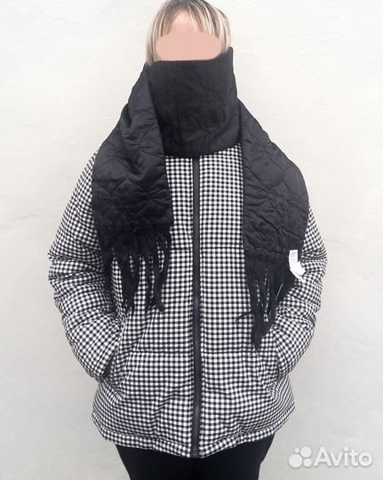 Оригинальный теплый стеганый шарф Desigual