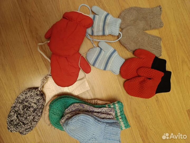 2 больших пакета детских вещей