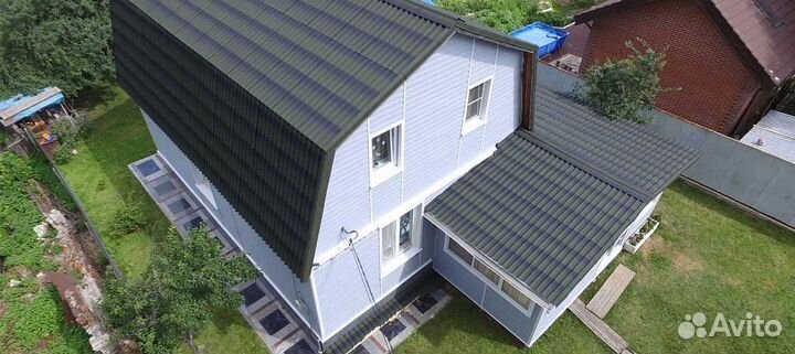 Ондулин черепица графит