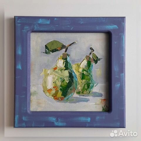 Натюрморт с грушами