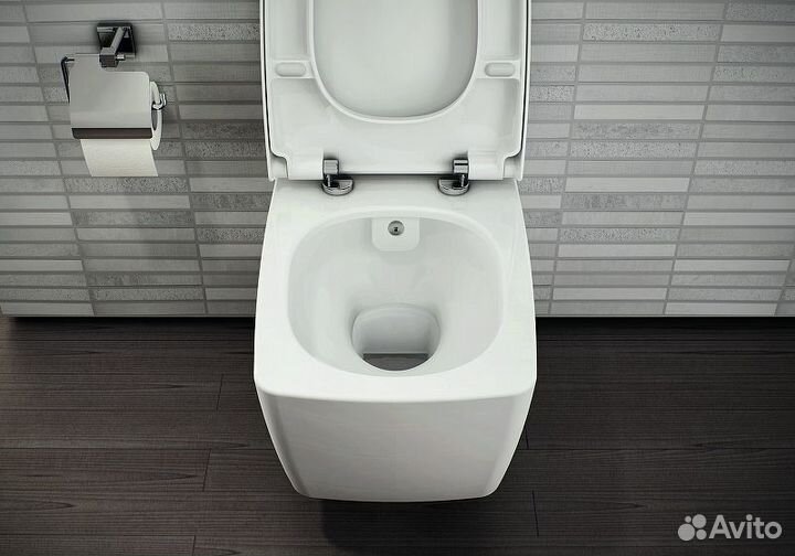 Унитаз биде Vitra Metropole 7672B003-1684 подвесно