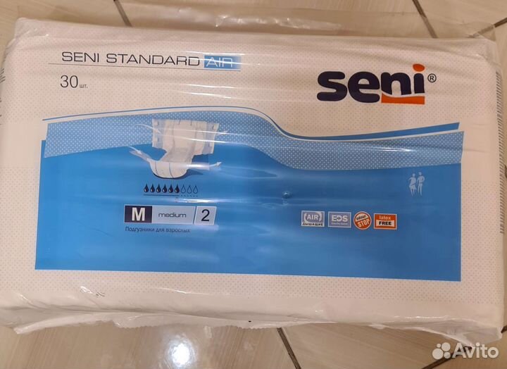 Памперсы для взрослых seni 2