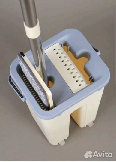 Швабра с отжимом и ведром