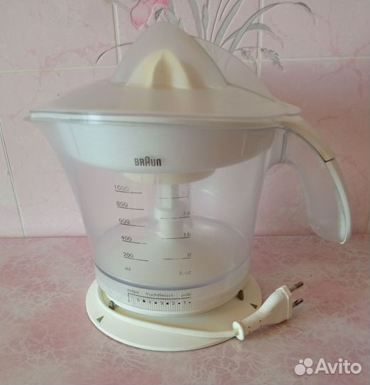 Соковыжималка цитрус. Braun (Испания) 1л, отл.сост