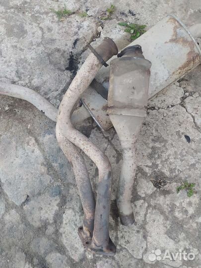 Выхлопная система audi 80