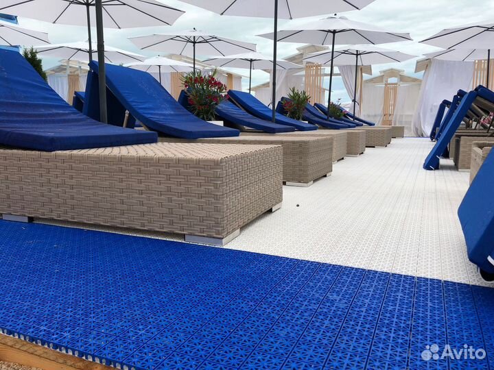 Модульное напольное пластиковое покрытие Sport