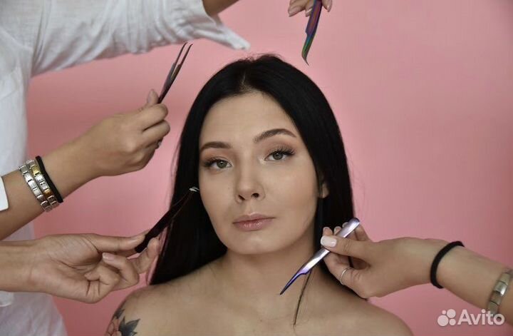 Обучение наращиваю ресниц