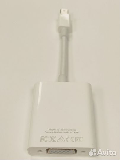 Переходник Apple A1307 Mini DisplayPort to VGA