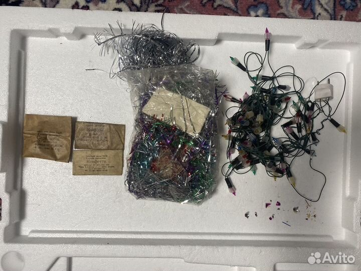 Новогодние игрушки СССР 70-х годов