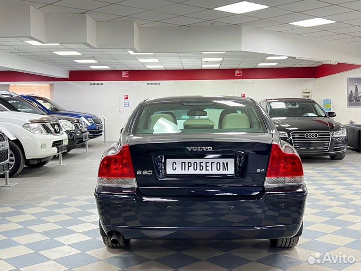 Volvo S60 2.4 AT, 2007, 218 349 км