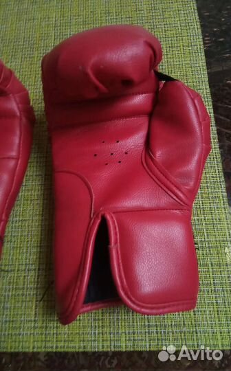 Боксерские перчатки детские размер 6 oz