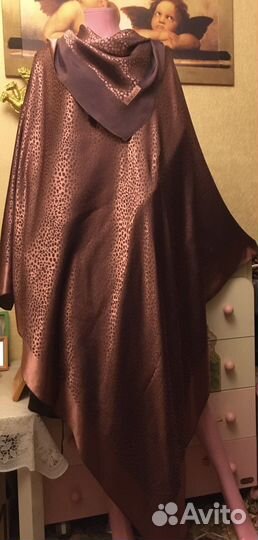 Шелковая шаль-150:150см Турция