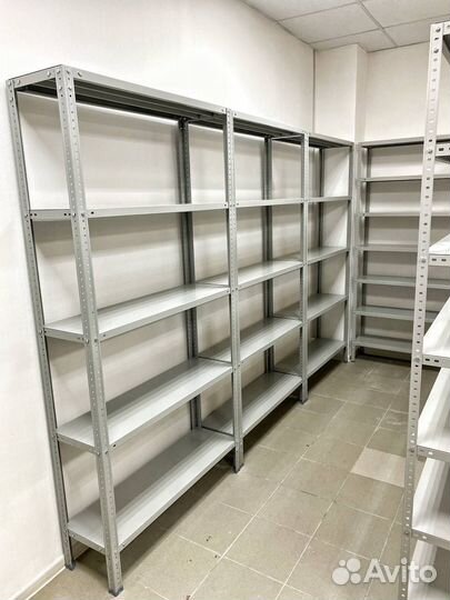 Металлические стеллажи. Нагрузка 100кг на полку