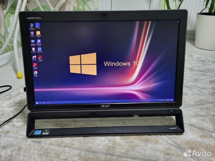 Моноблок Acer i7 4ядра ssd 128gb 23