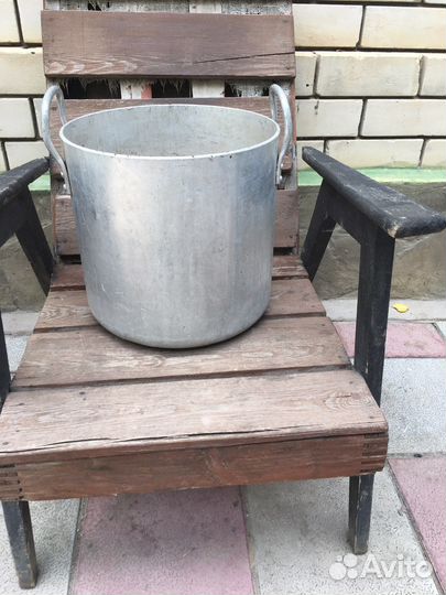 Кастрюля алюминия бидон молочный