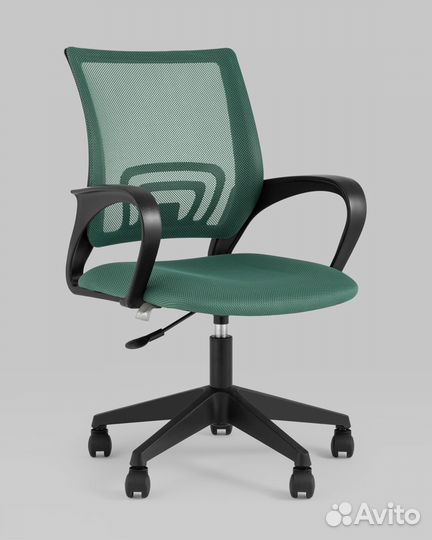 Кресло офисное TopChairs ST-Basic сетка/ткань зеле