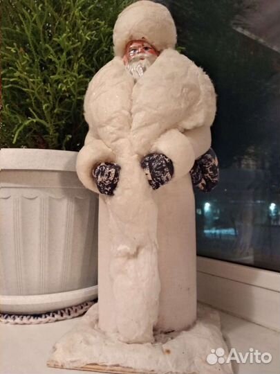 Дед Мороз СССР 50-60х годов из ваты