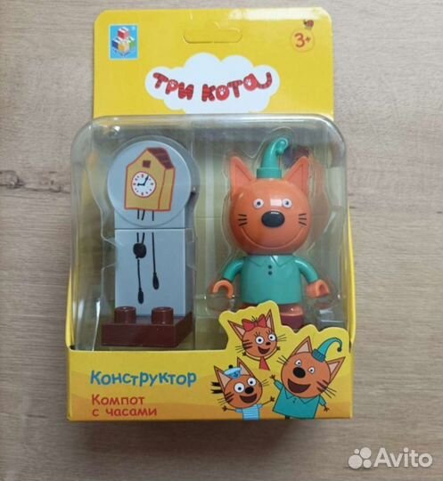 Конструктор 1TOY Три кота 