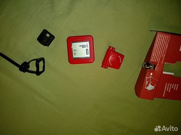 Велокомпьютер шагомер Cateye Fit