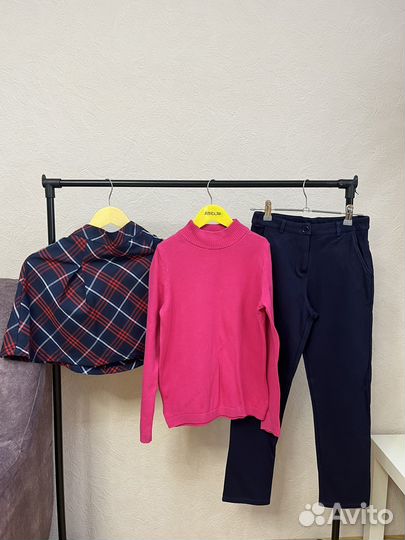 Одежда пакетом для девочки 140-146 в школу