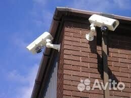 Монтаж видеонаблюдения. Добринка