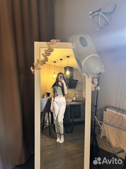 Джинсы белые женские