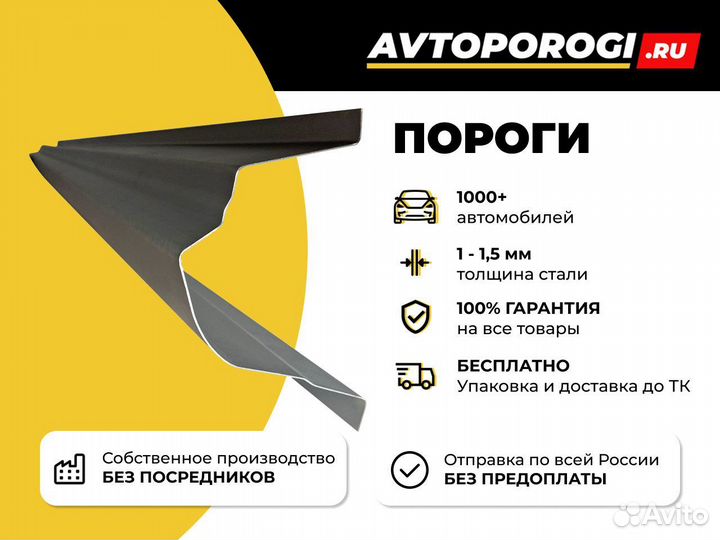 Кузовные пороги и арки на автомобили