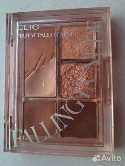 Нюдовые тени для глаз clio