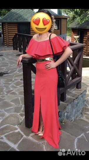 Вечернее платье в пол 40-42-44