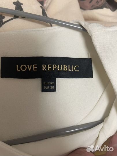 Платье белое Love republic