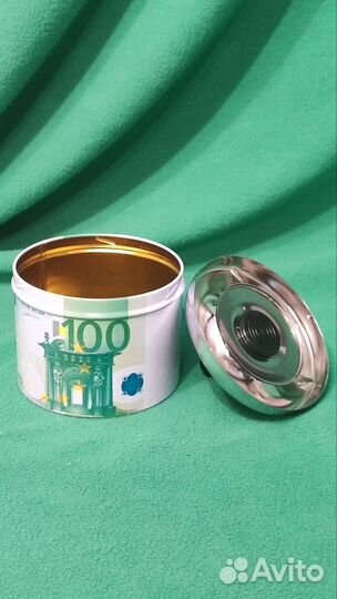 Пепельница бездымная, металлическая 