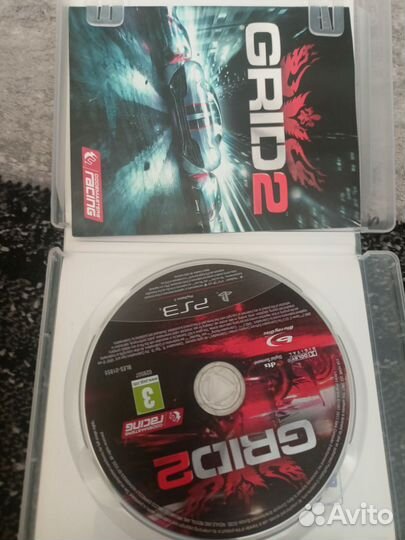 Grid 2 ps3 диск